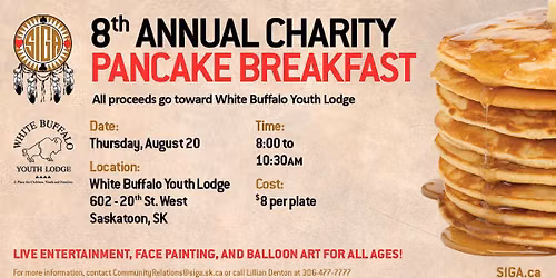 8th Annual SIGA Charity Pancake Breakfast