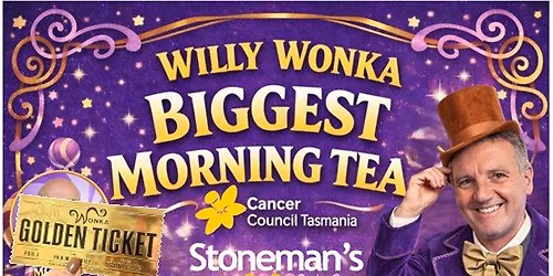 \ud83c\udf6b Willy Wonka Biggest Morning Tea 2026 \ud83c\udf6b