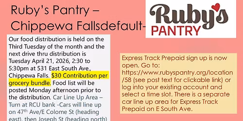 Ruby's Pantry Chippewa Falls