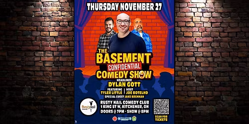 The Basement  Comedy Show -  Dylan Gott