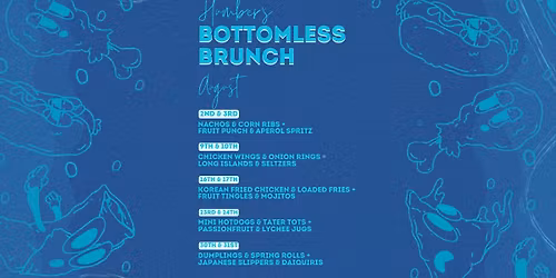 BOTTOMLESS BRUNCH: DUMPLINGS & SPRING ROLLS + JAPANESE SLIPPERS & DAIQUIRIS