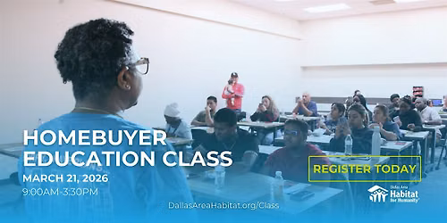 HUD-Certified Homebuyer Education Class