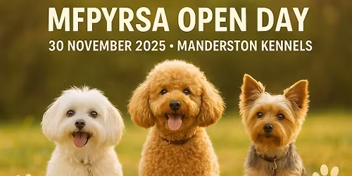 MFPYRSA Open Day - Save the Date!