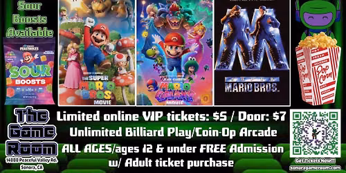 Super Mario Triple Feature Movie Night