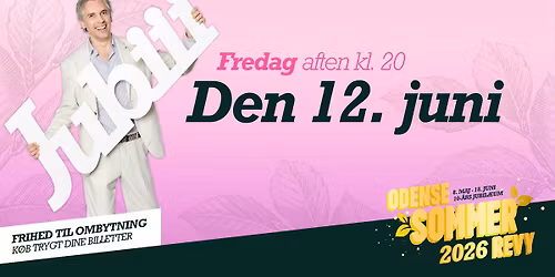 12. juni kl. 20 \u00bb Odense Sommerrevy 2026