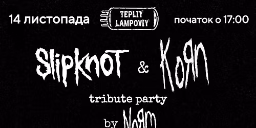 Metal Tribute Party: Korn & Slipknot 