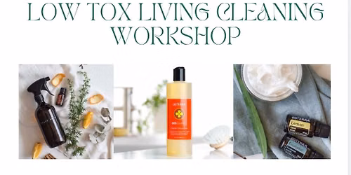 Low Tox Living - Cleaning Workshop 