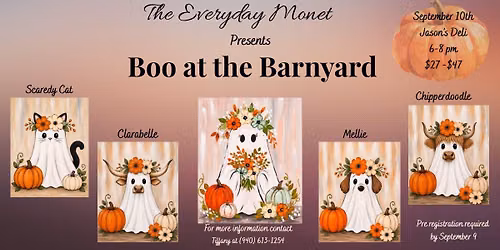 Boo at the Barnyard