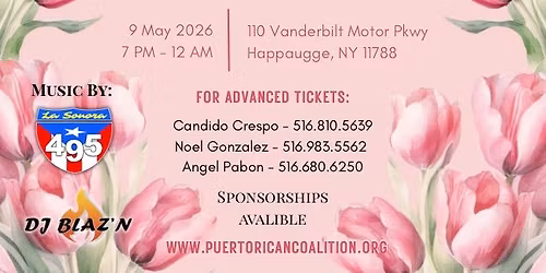 PRCBC Annual Mother\u2019s Day Scholarship Dinner & Dance