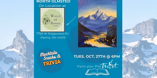 ACOTAR Release Paint Party at Wall of Books \u2013 Parma