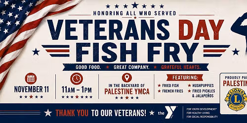 Veterans Day Fish Fry - YMCA and Lions Club