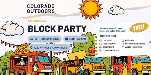 4th Annual Colorado Outdoors Block Party