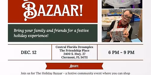 Holiday Bazaar & Raffle