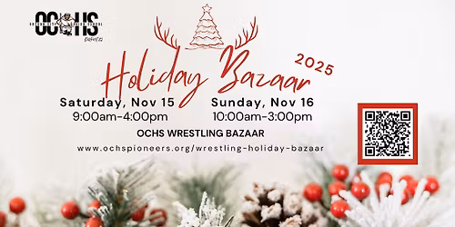 OCHS Wrestling Holiday Bazaar 2025