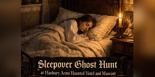 Sleepover Event at Hanbury Haunted Hotel & Museum 