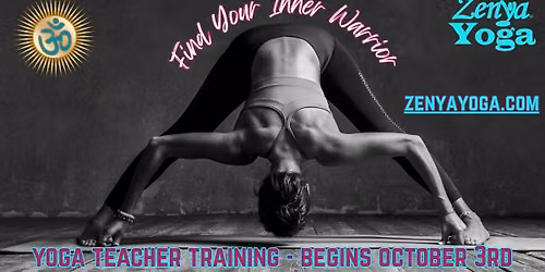 200-Hour Yoga Teacher Training BEGINS OCTOBER 3rd