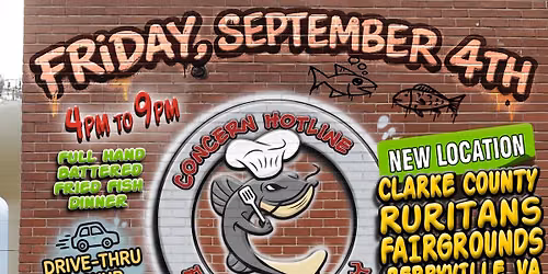 27th Annual Concern Hotline FRYDAY FISH FRY