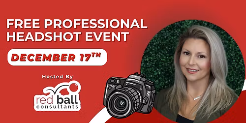 Professional Headshot Event Hosted By Red Ball Consultants \ud83d\udcf8