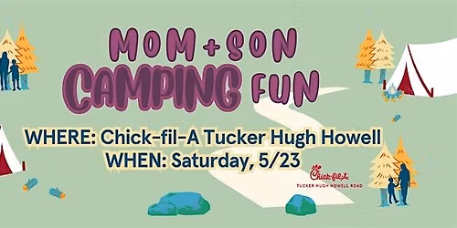 Mom & Son Camping Fun
