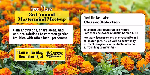 Free Class: 3rd Annual Mastermind Group Meet Up