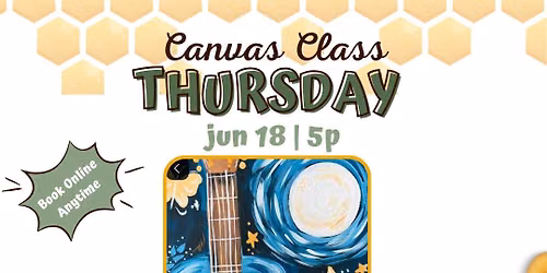\ud83c\udfb8\ud83c\udf19 CANVAS | Moonlit Guitar \ud83c\udf19\ud83c\udfb8