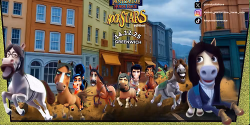 The 12th London Pantomime Horse Race - ROCKSTARS edition
