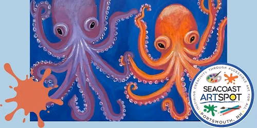 Bigs and Littles Paint Party: Octopi!- 2 for $59