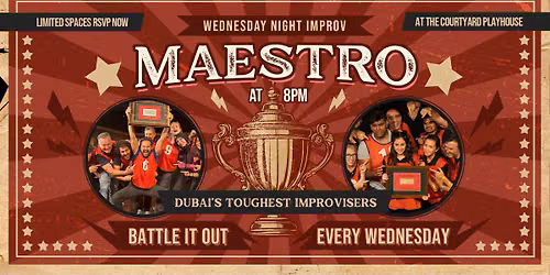 WEDNESDAY NIGHT IMPROV: MAESTRO WED 7 OCT 2026