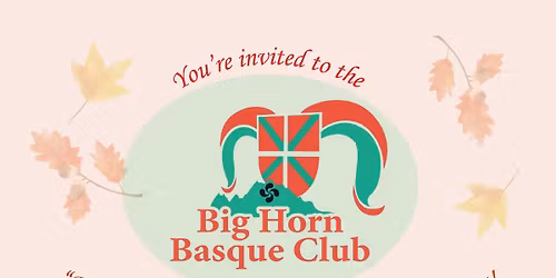 Big Horn Basque Club Fall Gather 