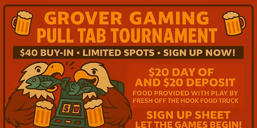 Electronic Pull Tab Tourmamant!!!