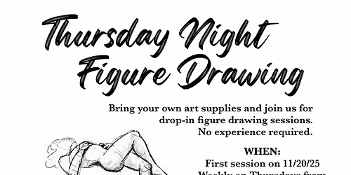 Thurs Night Figure Drawing w\/ Emanata Art Collective!