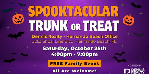 Spooktacular Trunk or Treat - FREE FAMILY EVENT