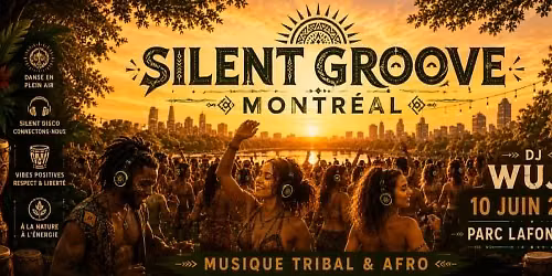 SILENT GROOVE au parc \u00e0 MONTR\u00c9AL avec DJ WUJI \ud83c\udfb6\ud83c\udf3f\ud83e\ude98\ud83d\udc83\ud83c\udffb