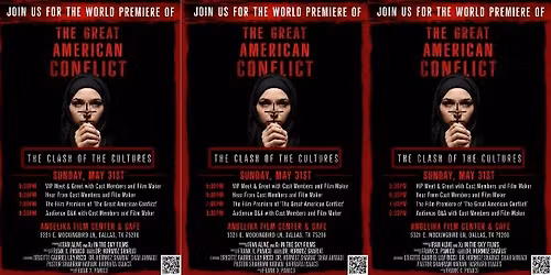 The World Premiere of 'The Great American Conflict' with Joe Concha, Cast Members & Filmmakers!