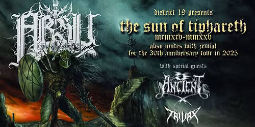 ABSU + special guests: ANCIENT & TRIVAX | Hellraiser Leipzig