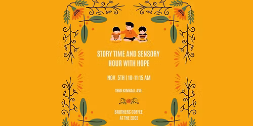 Story Time and Sensory Hour with Hope