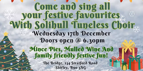 Festive Family Sing with Mulled Wine & Mince Pies