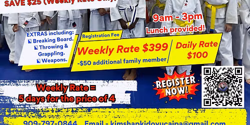 Summer Boot Camp! June and July 2026