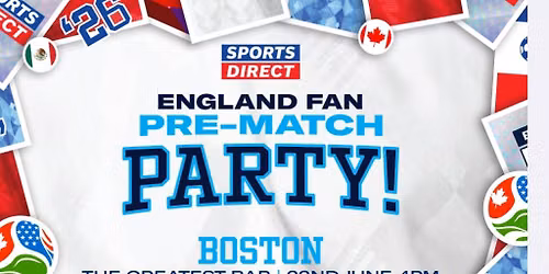 England Fans Pre-Match Party