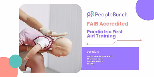 Paediatric First Aid Training, Early years and Schools