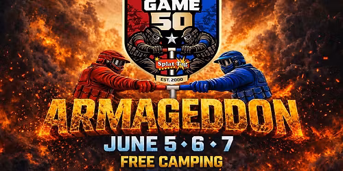 Giant Paintball Game\u2122\ufe0f 50 "ARMAGEDDON"