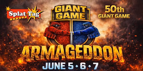 Giant Paintball Game\u2122\ufe0f 50 "ARMAGEDDON"