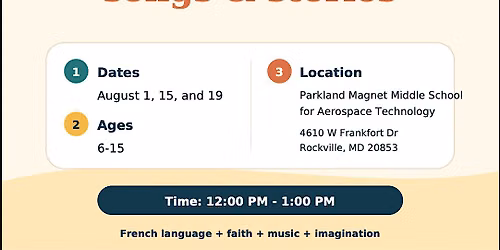 Learn FRENCH through Christian Songs and Stories
