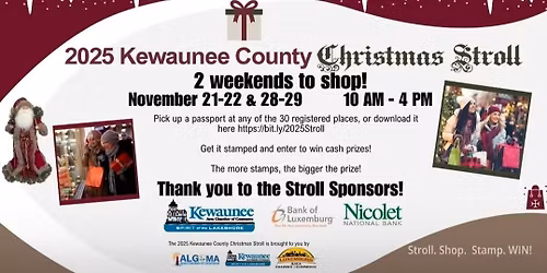 2025 Kewaunee County Christmas Stroll at BellaLuna's Apothecary with Terri Vlies doing Tarot on Sat