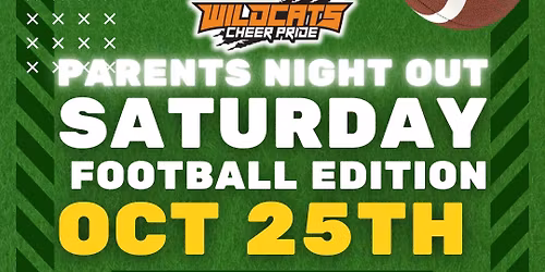 Parents Night Out Saturday Football Edition