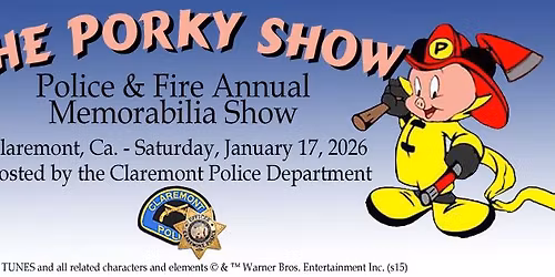 The Porky Show - Police and Fire Memorabilia