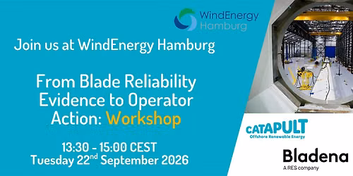 From Blade Reliability Evidence to Operator Action: Workshop