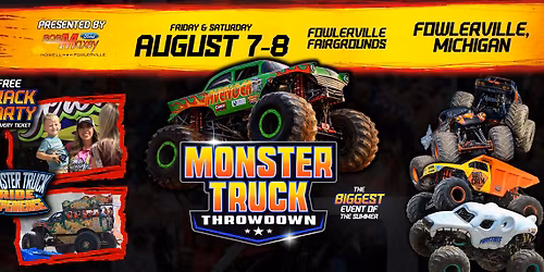 Monster Truck Throwdown - Fowlerville, MI 2026