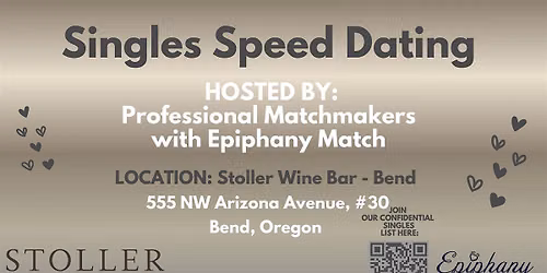 8\/24\/26 Speed Dating at Stoller Bend (ages 50ish and up)