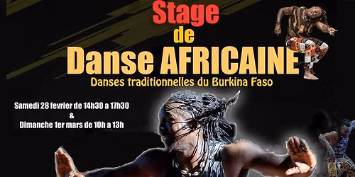 stage de danses traditionnelles du Burkina Faso